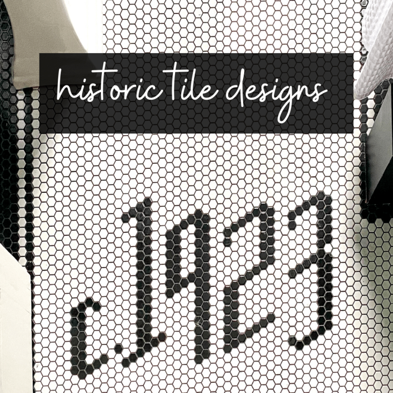 Historic Bathroom Tile Designs: ORC Week Two