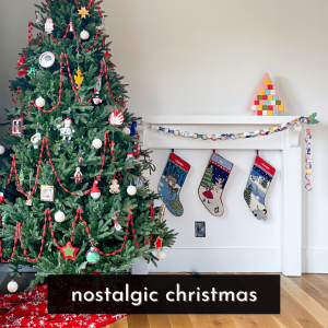 A Colorful, Fun, and Nostalgic Christmas: My Home Style Christmas Tree Edition