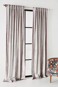 soft grey lavender master bedroom accents